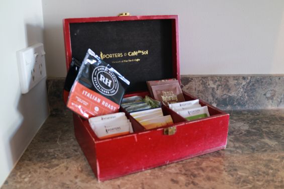 Executive Spa Suite - tea and coffee selection