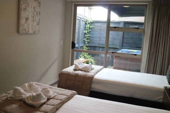 Executive 1-Bedroom Spa Suite - single beds